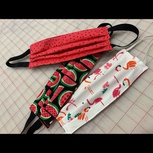 Fabric face masks (3)